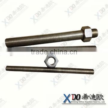 ALLOY 20 China hardware stainless steel fasteners thread rod produce as your requirements