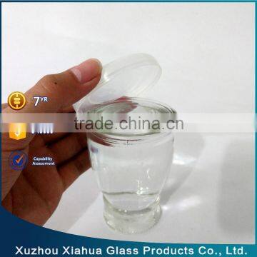 4 oz Elegant Design Glass Candle Jar With Lid photo-2