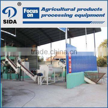 Potato starch processing machinery 50T starch line