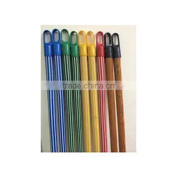 HOT SALE PVC STRIPE COATED BROOM HANDLE/MOP STICK