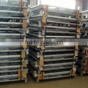 Industry galvanized portable storage cage