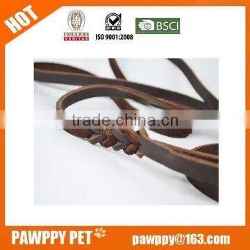 Leather straps for dog leash