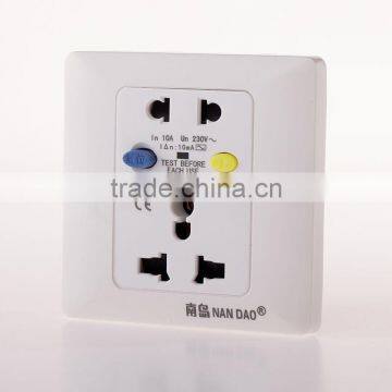 ground fault circuit interrupter gfci factory for ground fault circuit interrupter safety products with USB slot NANDAO elec