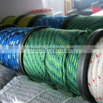 braided polyester mooring rope