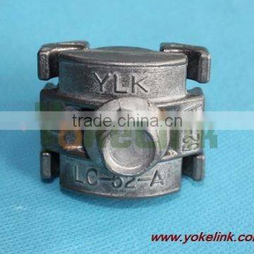 Aluminum LC52 Single Center Bolt Parallel Groove Clamps photo-3