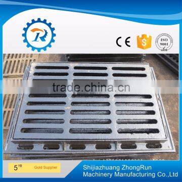 EN124 1000*1000square cast iron drain grate drain cover and trench cover plate