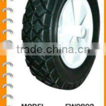 semi-pneumatic rubber tire