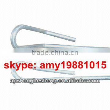 Electro galvanized/Black annealed single loop baling wire ties