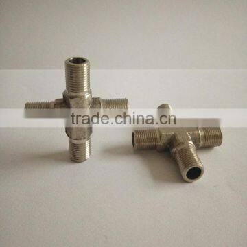 Cross Type Connector Thread Male and Female ,pneumatic Fitting ,pneumatic Connector photo-2