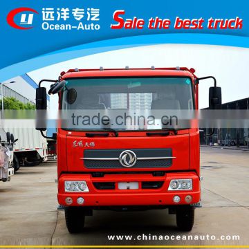 Cheap Dongfeng 4x2 heavy duty 8tons flatbed tow truck for sale