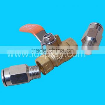 high quality factory price of water ball valve dn20 in dongguan