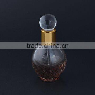 MUB New Arrived 13ml Wholesale Empty Glass Dropper Bottle With Glass Stick Cap Round Dropper Glass Perfume Bottle photo-3
