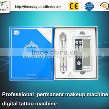 2017 Stainless steel Permanent Makeup Tattoo Eyebrow Lip Equipment cosmetic machine