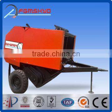 mini round pine straw baler