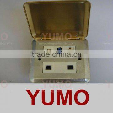 YUMO-5T spring type floor socket