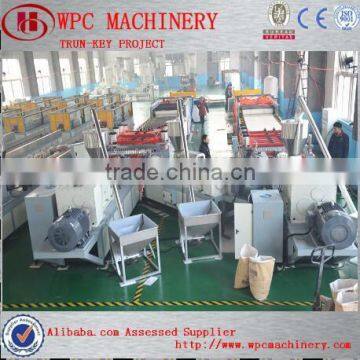 new design pvc wpc door making machine