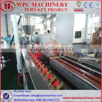 PP PE WPC window profile extrusion line