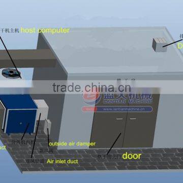 Heat Pump Dryer and Vacuum Dryer for Charcoal Barbecue and Shisha Charcoal and Fuit Vegetables photo-2
