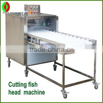 factory output fish head cutting machine and opening shrimp back machine