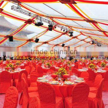 romantic transparent pvc wedding tent