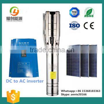 Solar water pump inverter DC to AC converter Mppt function three phase 380V 3kw 3000W