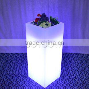 Waterproof Rechargeable RGBW Multi Color LED Light up Flower Pot Planters With Remote LTT-SF15 photo-3