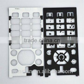 Waterproof Over-molding PET Sheet Silicon Rubber Keypad With Silkscreen Printing for Mobile Phone photo-2