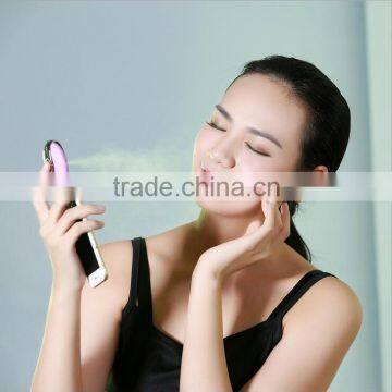 Lazy Mini Mobile Moisture Supplier Portable Facial Beauty Spay Moisturizer Humidifier For Wholesale photo-2