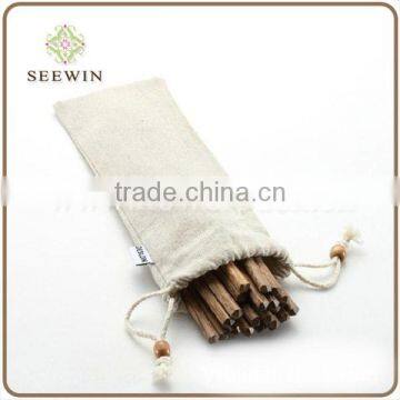 natural jute bag for dinnerware