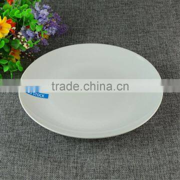Stock Cheap White Round Porcelain DInner Plate For Dinner Restaurant And Hotel photo-2