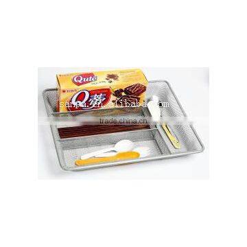 Metal Mesh Desk Organizer/Kitchen Storage photo-2