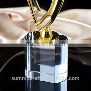 Custom New Design Crystal Dance Trophy photo-4