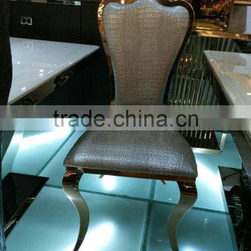 2016 Luxury Stainless Steel Dining Chair / Dining Chair for Wholesale A867