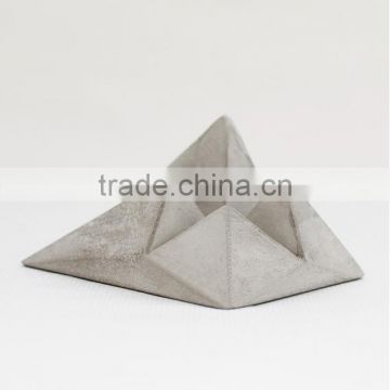 Office set modern concrete ipad stand cement phone holder for table deco