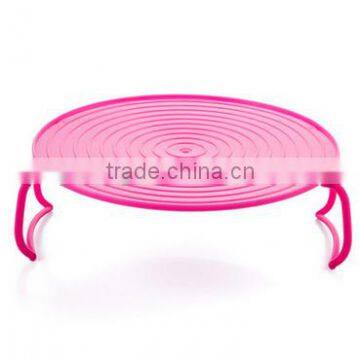 High Quality 120g Kitchenware Plastic Microwave Oven Bowl Stand Holder Rack photo-5