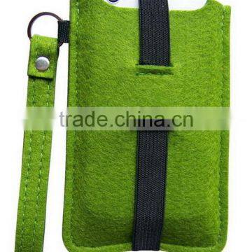 high quality premium new fashion custom polyester general 4G carry felt bicycle bag for phone mobile promotion manufacturer OEM