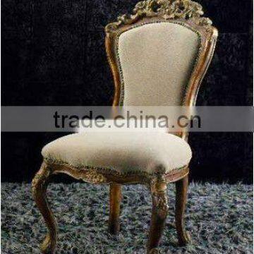 Antique Victorian Living Room Fabric Chair for Home Usage photo-3