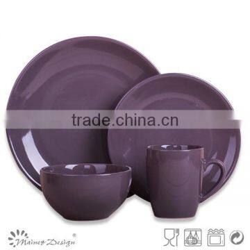 Cheap Round Stoneware Dinnerware Set Ceramic Dinner Set Chinese Manufacturing photo-3