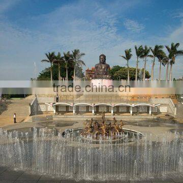 Outdoor Decoration Feng Shui Bronze Buddha Statue for Travel in Taiwan photo-3