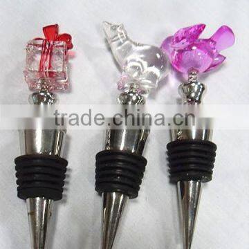 Clear Acrylic Led Shining Bar Wine Bottle Stopper Supplier photo-5