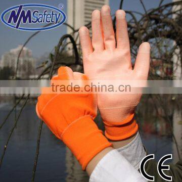 NMSAFETY non slip pu coated anti slip glove