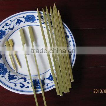 teppo/flag/gun/golf bamboo skewers with green skin