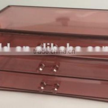 423440 Acrylic Cosmetic Organizer with 3 drawers