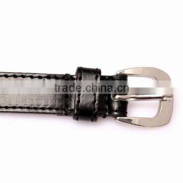 Wholesale Rivet Decorated D Pattern Buckle Sex Women Lady Thin PU Waist Belt photo-6