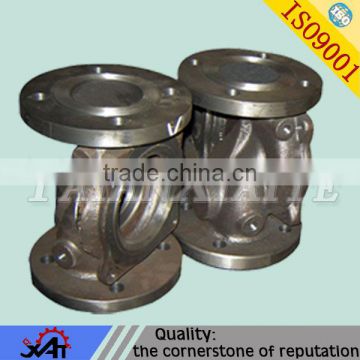 customized metal engineer casting cast iron valve valve part valve body