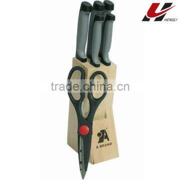 kitchen knife acrylic block set