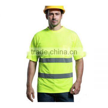 Polyester Mesh Fabric Reflective T Shirt Wholesale photo-3