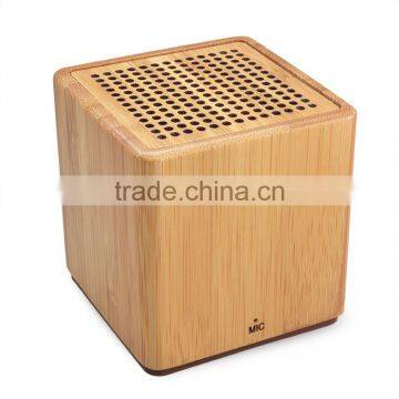 2016 Wireless Mini Bamboo Bluetooth Speaker photo-2