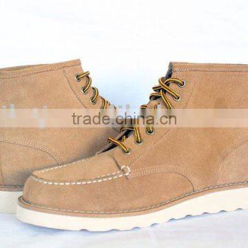 Moc Toe leather boots