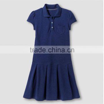 Girls' Pique Pleated Tennis Dress for Children's Dresses Modern Girls Sports Active Dresses Wholesale Custom